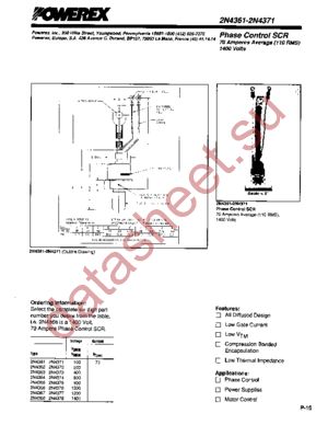 2N4362 datasheet  